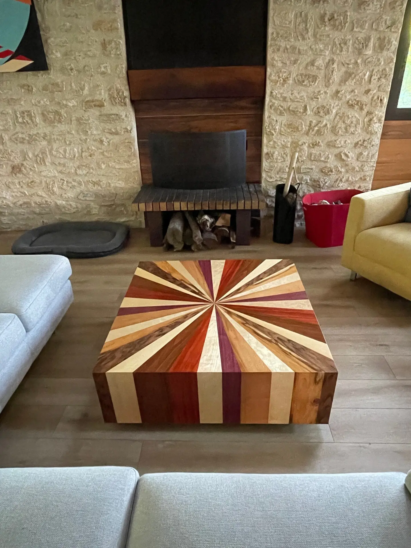 Mobilier - Thomas - Table basse soleil - 03