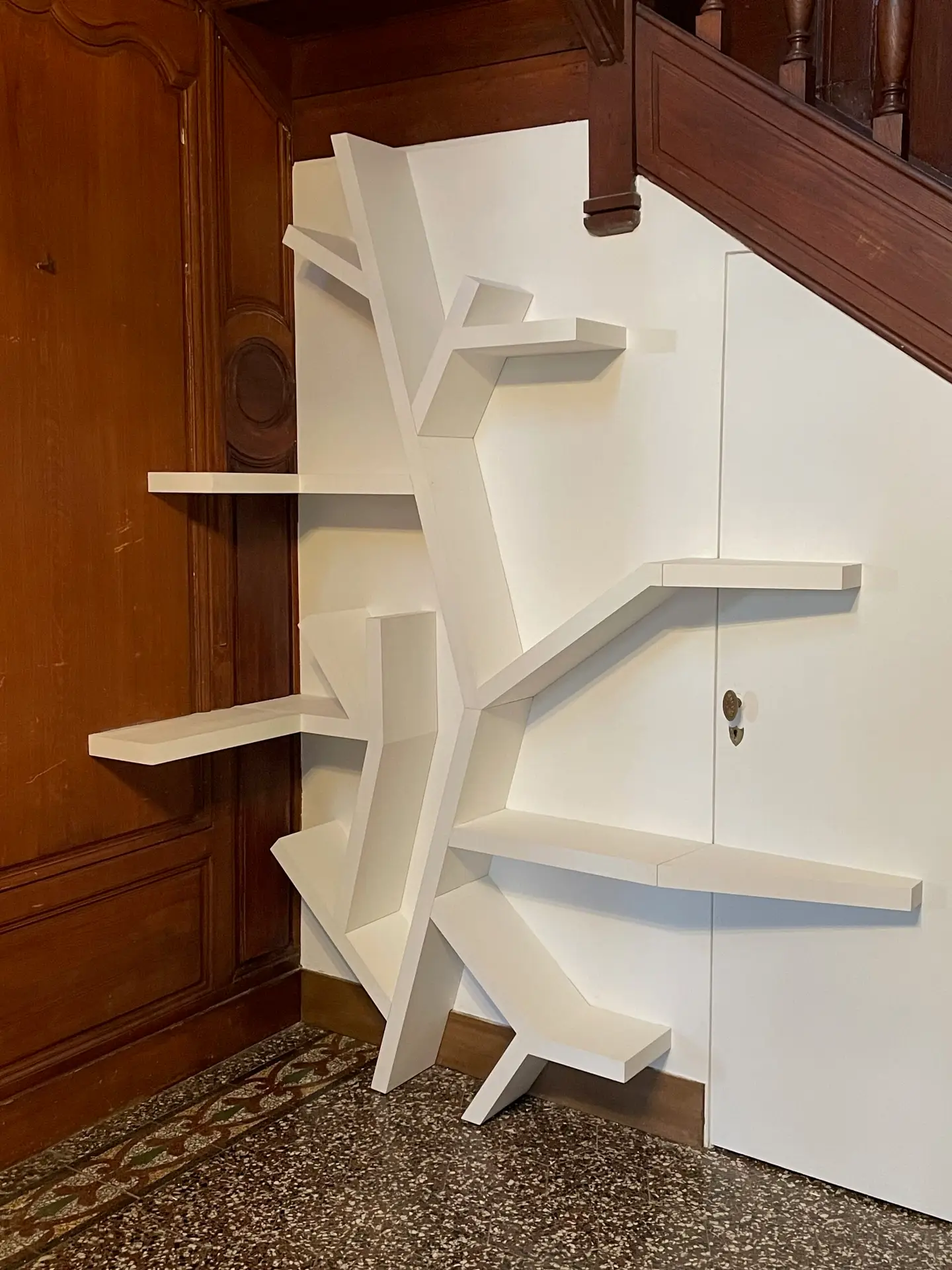 Nouveauté - Mobilier - Thomas & Franckie - Arbre Bibliothèque - 01